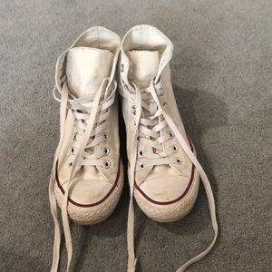 White High Top Converse